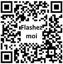 Flashez le QRCode pour nous contacter par SMS